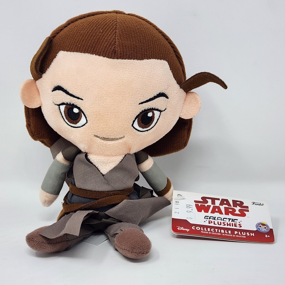 NEW Funko Disney‎ Star Wars Rey Galactic Plushies 8" Collectible Plush Doll NWT